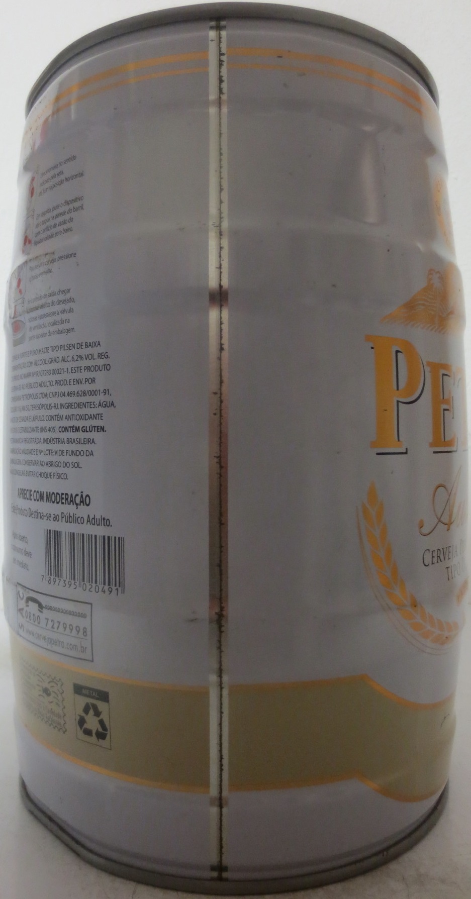 PETRA Weiss Bier CERVEJA DE TRIGO PREMIIUM (5L) Nr.1
