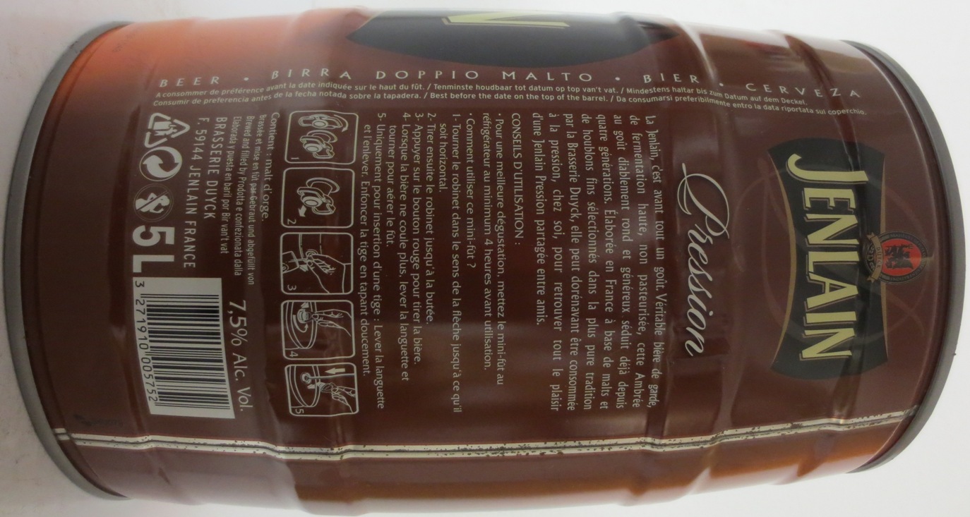 Pression JENLAIN Ambree (5L) Nr.1