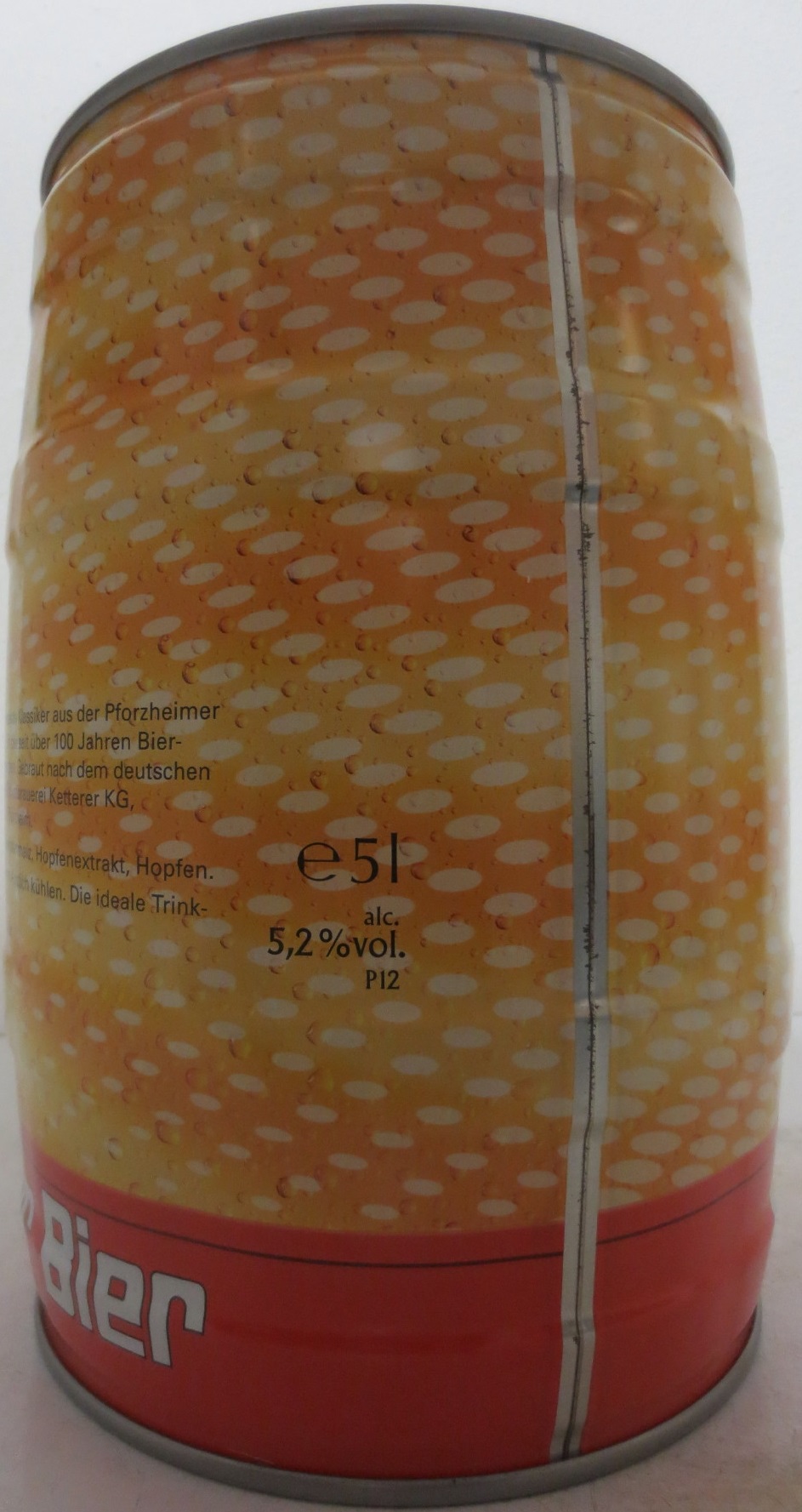 Ketterer Gold Privat Export Bier (5L)