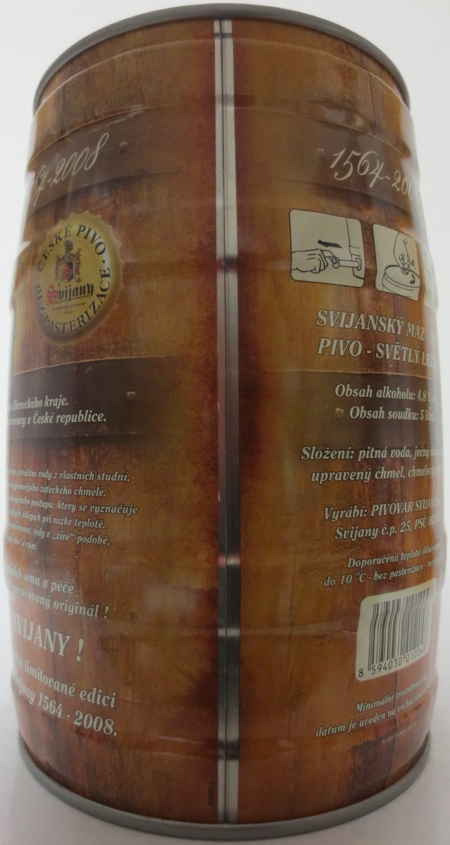 Svijany 1564-2008 444 let Tradice (5L) č.1