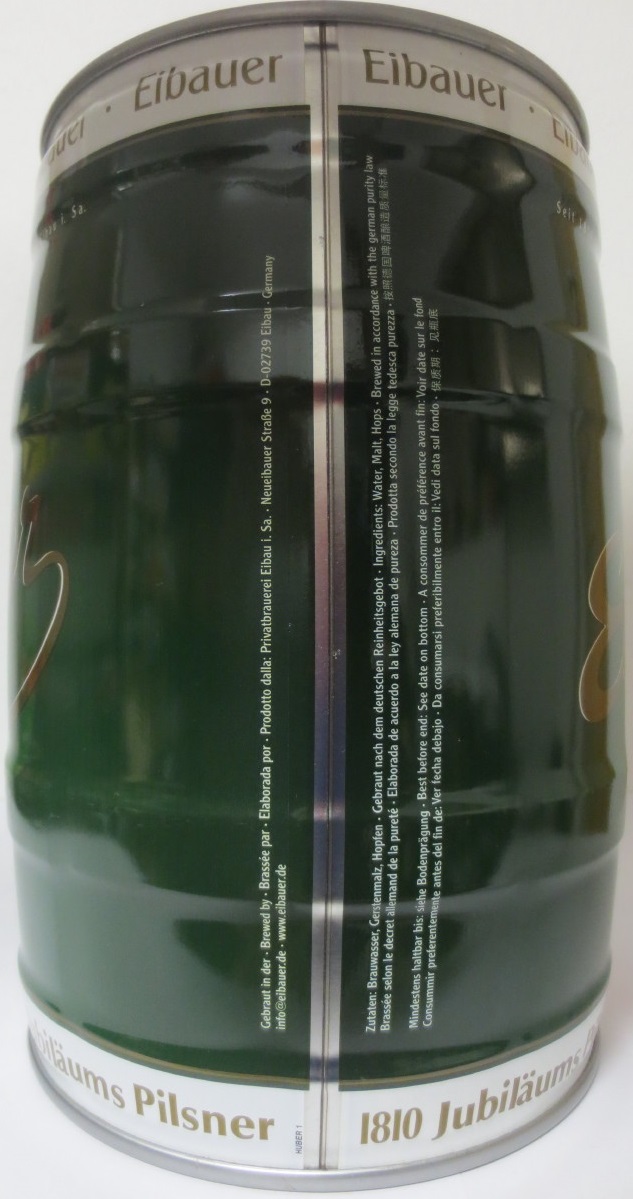 Eibauer Jubiläums Pilsner 1810 (5L) Nr.1