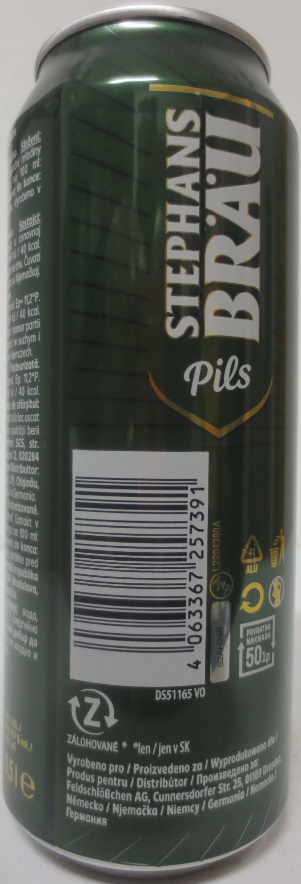 STEPHANS BRÄU Pils (50cl) (B/O) Nr.1
