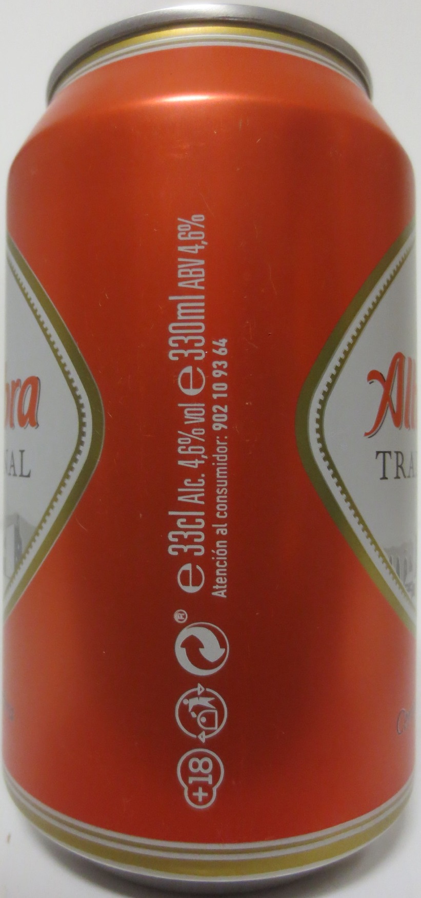 Alhambra TRADICIONAL Cervezas Alhambra (33cl) (B/O) 