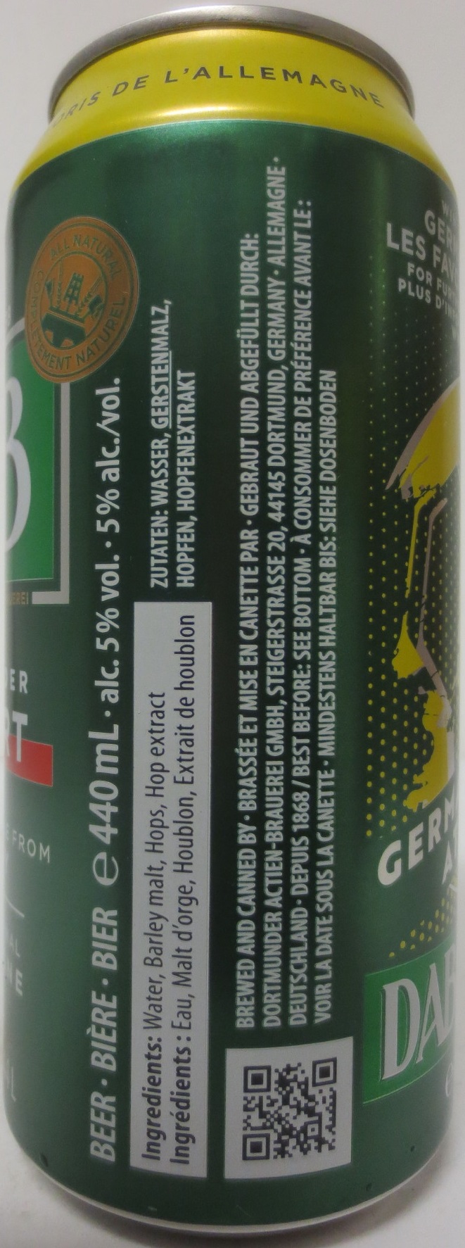 DAB DORTMUNDER EXPORT BVB 09 (44cl) Nr.1 