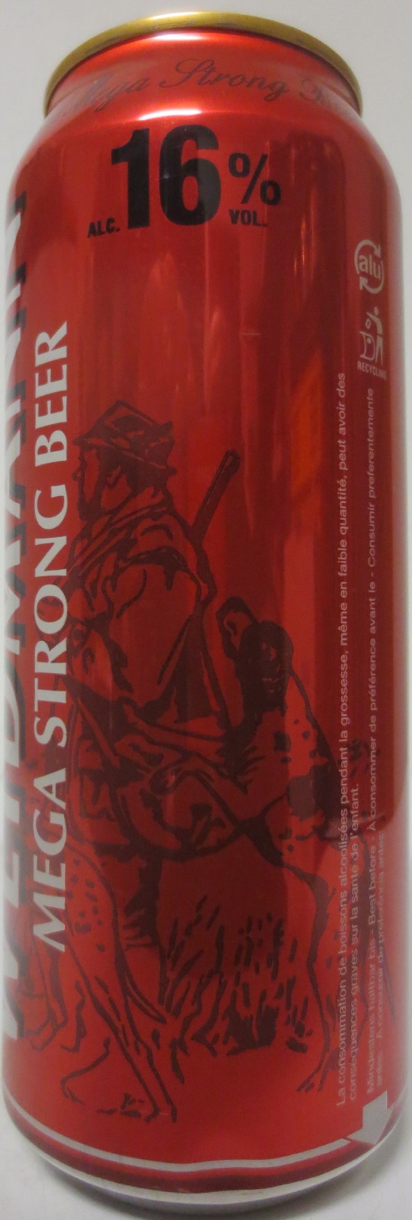 WEIDMANN MEGA STRONG BEER (50cl) 