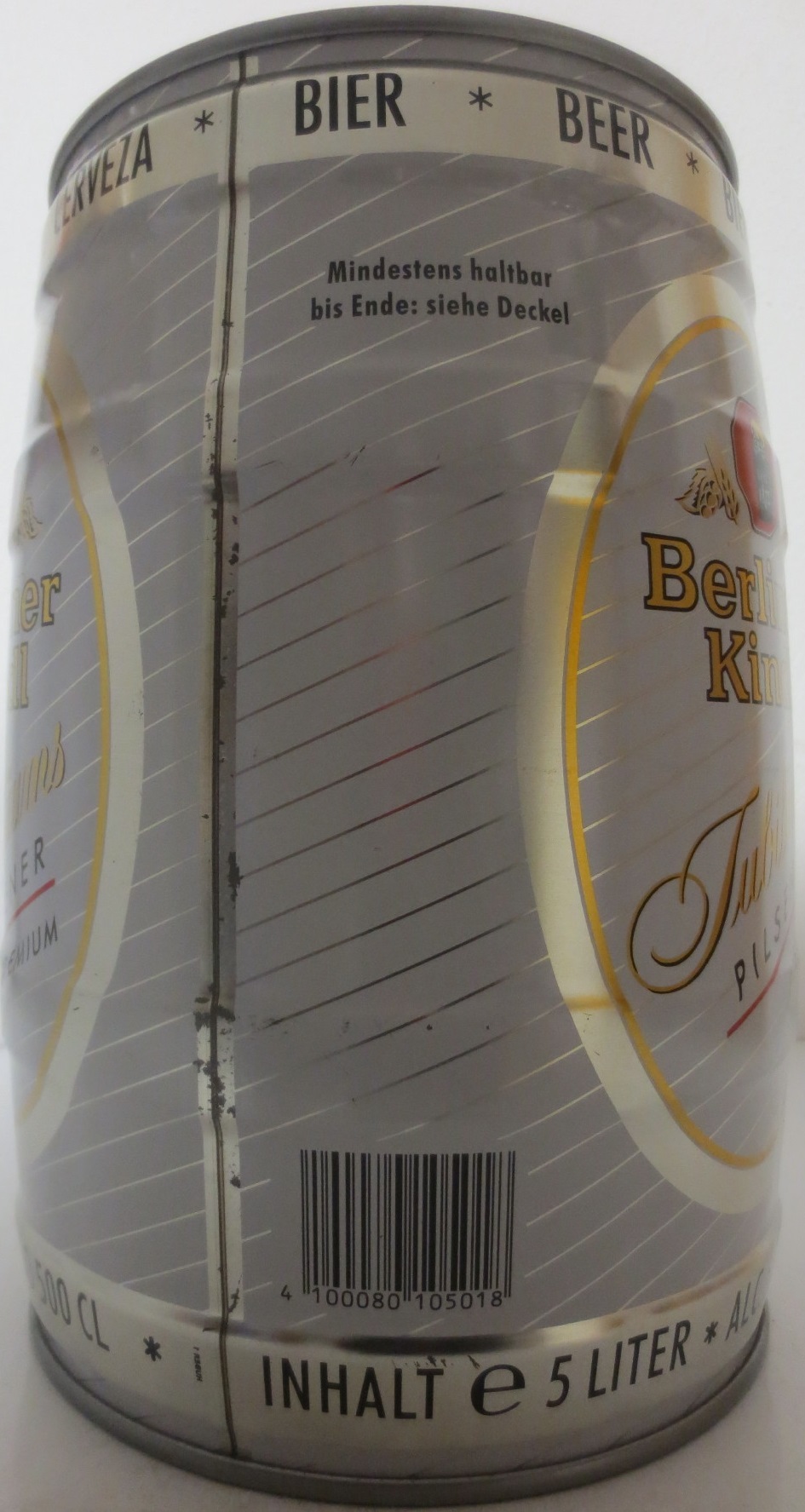 Berliner Kindl Jubiläums PILSENER PREMIUM (5L) Nr.1 