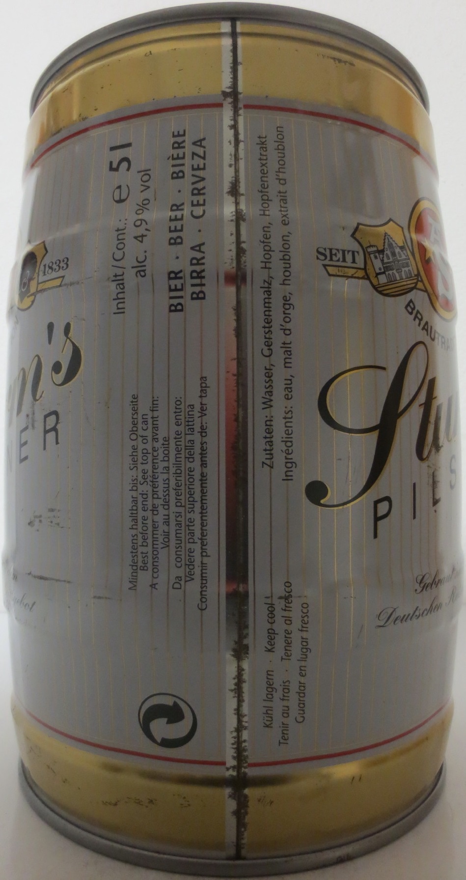 Sturm´s PILSNER (5L) Nr.1 