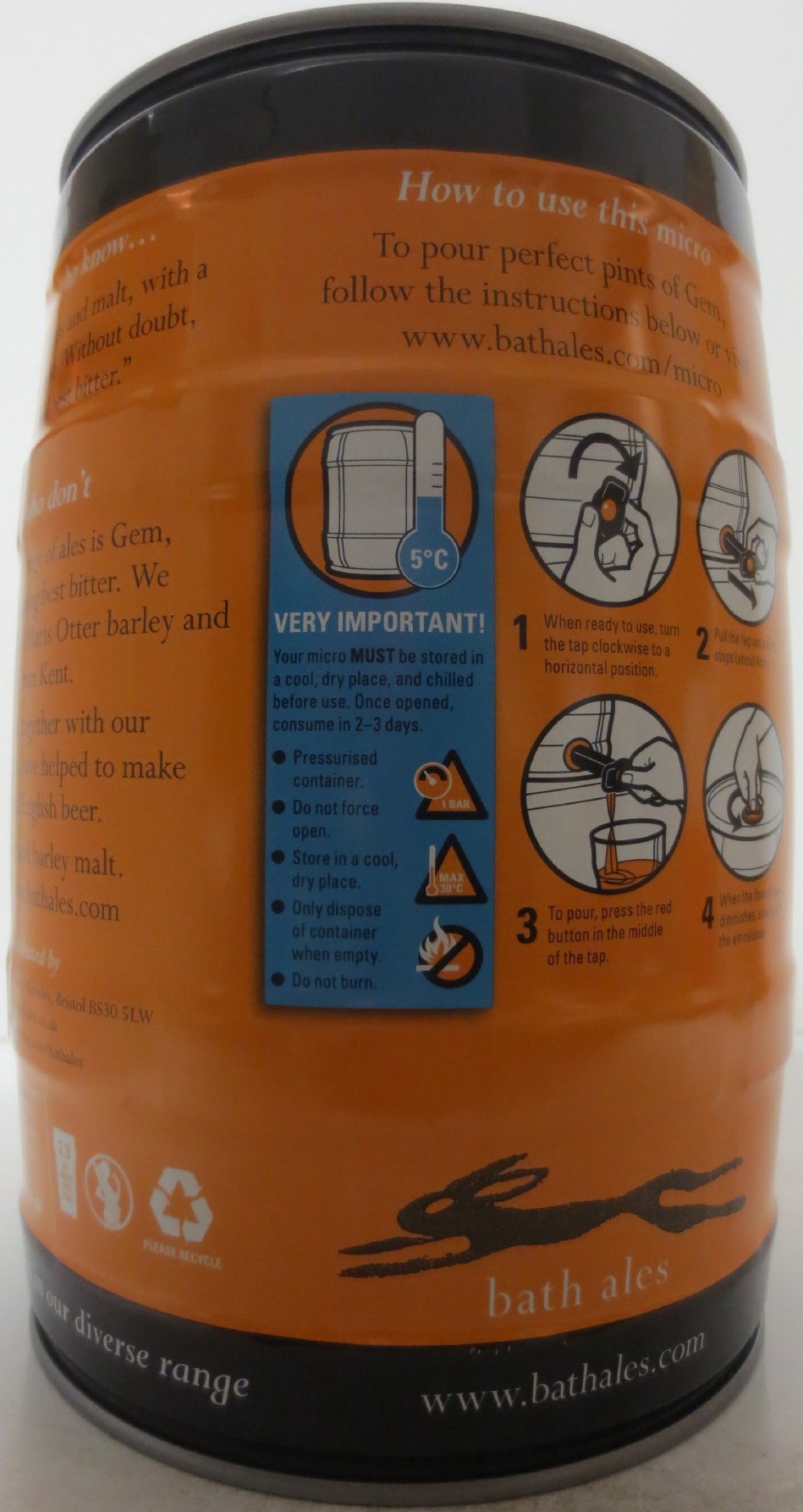 bath ales Gem MIKRO CASK (5L) Nr.2
