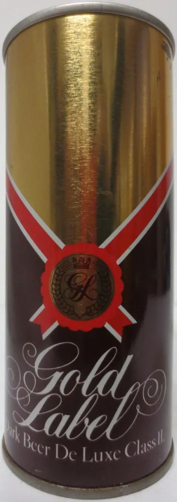 Gold Label Dark Beer De Luxe Class II (SS) (45cl) (T/O) Nr.1 
