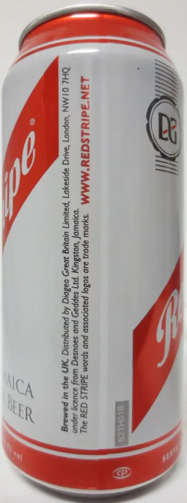 Red Stripe JAMAICA LAGER BEER (44cl) (B/O) Nr.1 