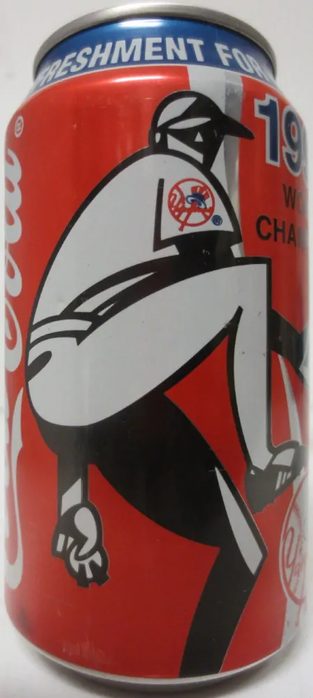 Coca-cola CLASSIC WORLD CHAMPIONS 1996 from USA (35,5cl) (B/O) Nr.1 