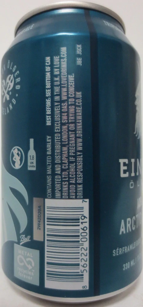 EINSTÖK ÖLGERD ICELANDIC ARTIC PALE ALE (33cl) (T/O) Nr.1 