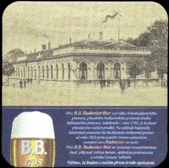 B.B. Budweiser Bier 1795 Ochutnej originál (PTVP-Č-ab) (série 4ks) 