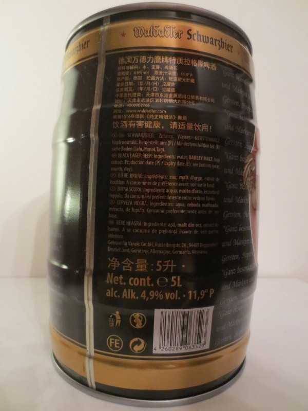 Waldadler Schwarzbier 