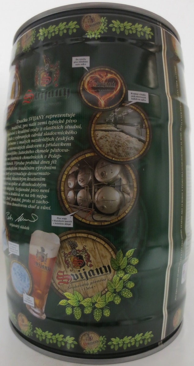 Svijany SVIJANSKÝ MÁZ - Světlý ležák - 1564 - č.1