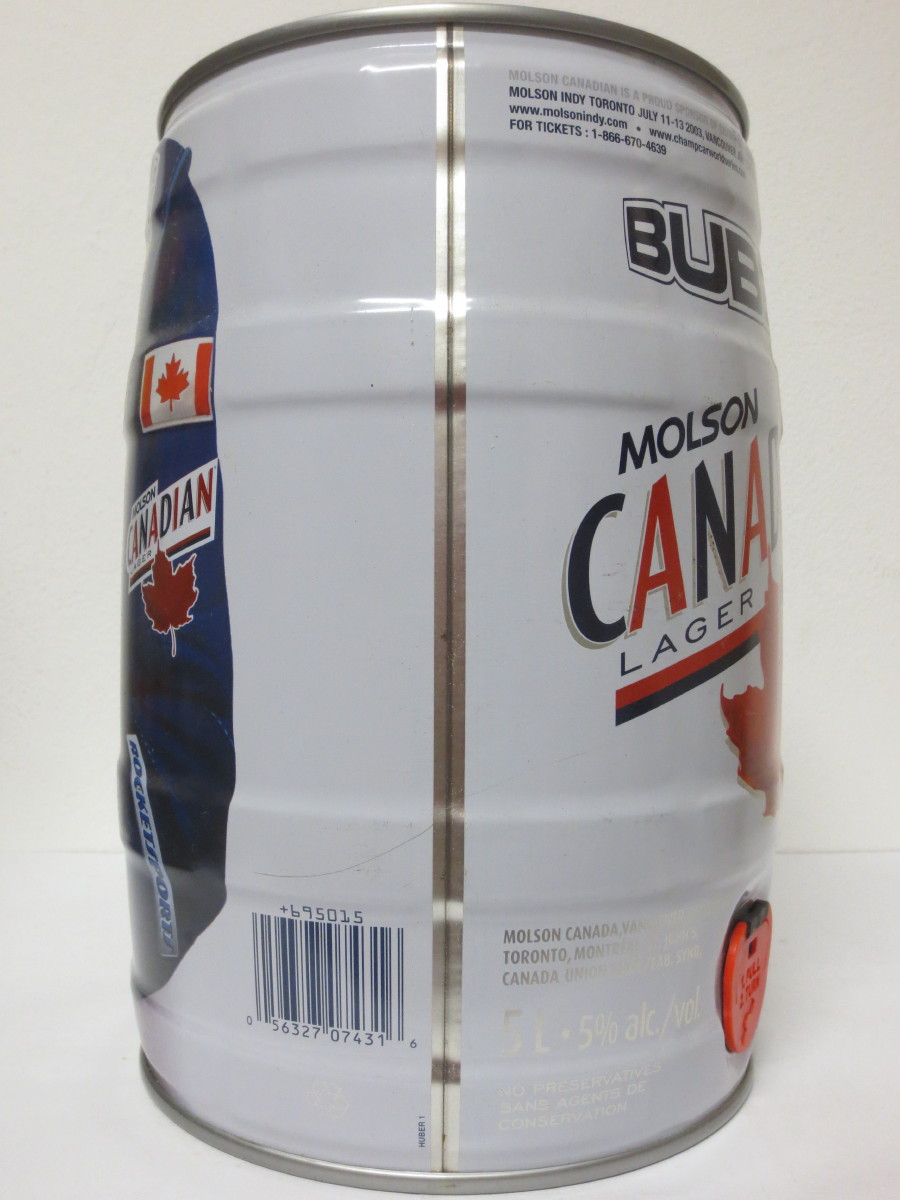 MOLSON CANADIAN LAGER BUBBA ROCKETSPORTS