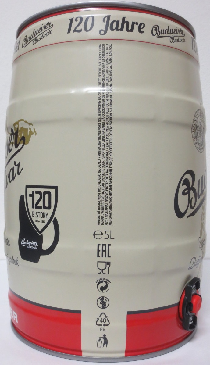 Budweiser Budvar 120 let 