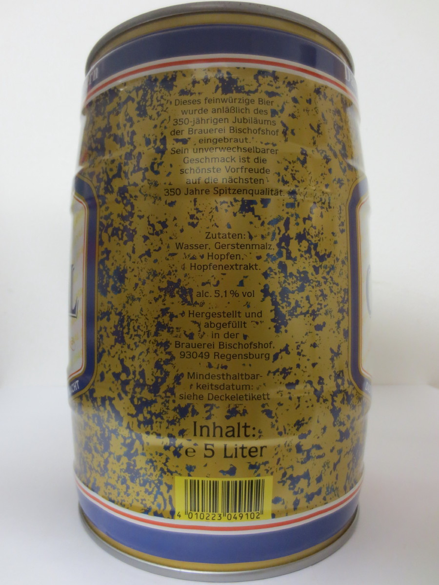 Bischofshof ORIGINAL 1649 JUBILÄUMSBIER 