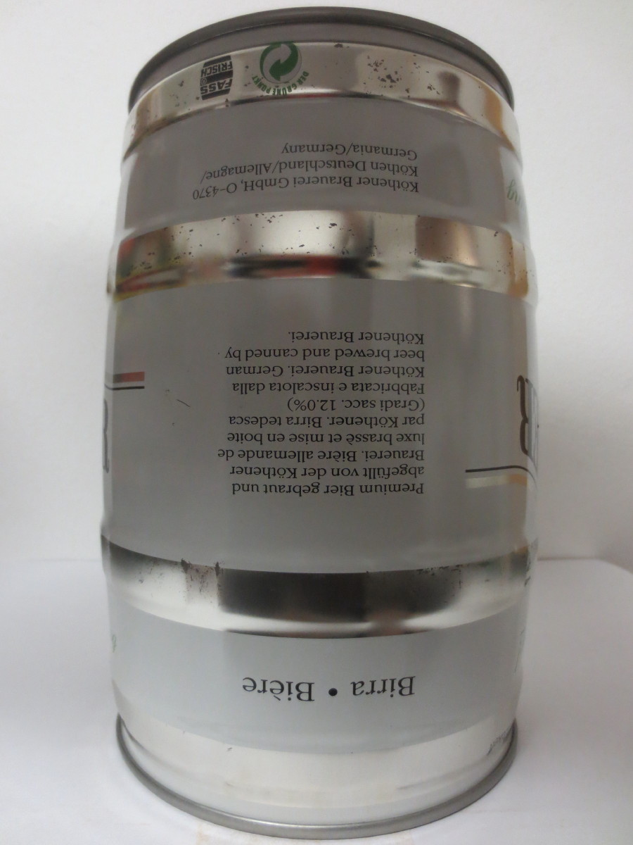 Unser gutes Bier KÖTHENER Brauerei-Abfüllung