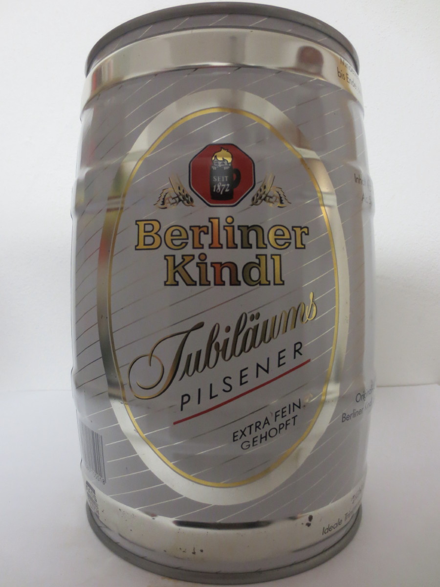 Berliner Kindl Jubiläums PILSENER EXTRA FEIN GEHOPFT č.1