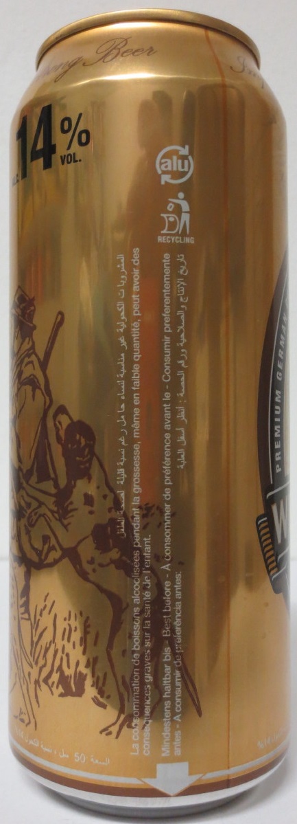 WEIDMANN ULTRA STRONG BEER 14% (50cl)