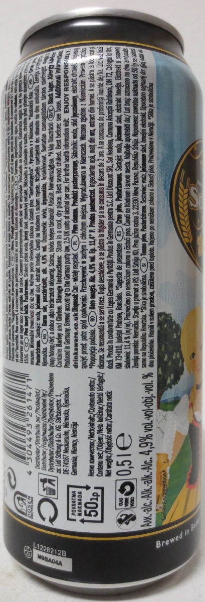 Schwarz Bier (50cl) (B/O) Nr.1 