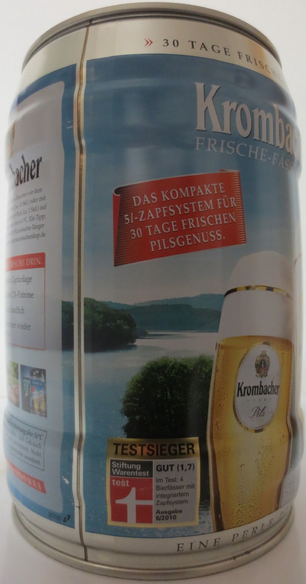 Krombacher FRISCHE-FÄSSCHEN Nr.2