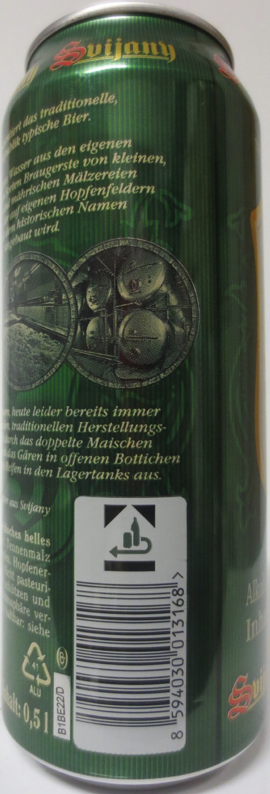 Svijany SVIJANSKÝ MÁZ - Světlý ležák - (50cl) (B/O)