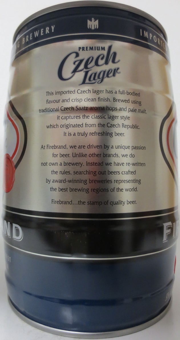 PREMIUM Czech Lager FIREBRAND