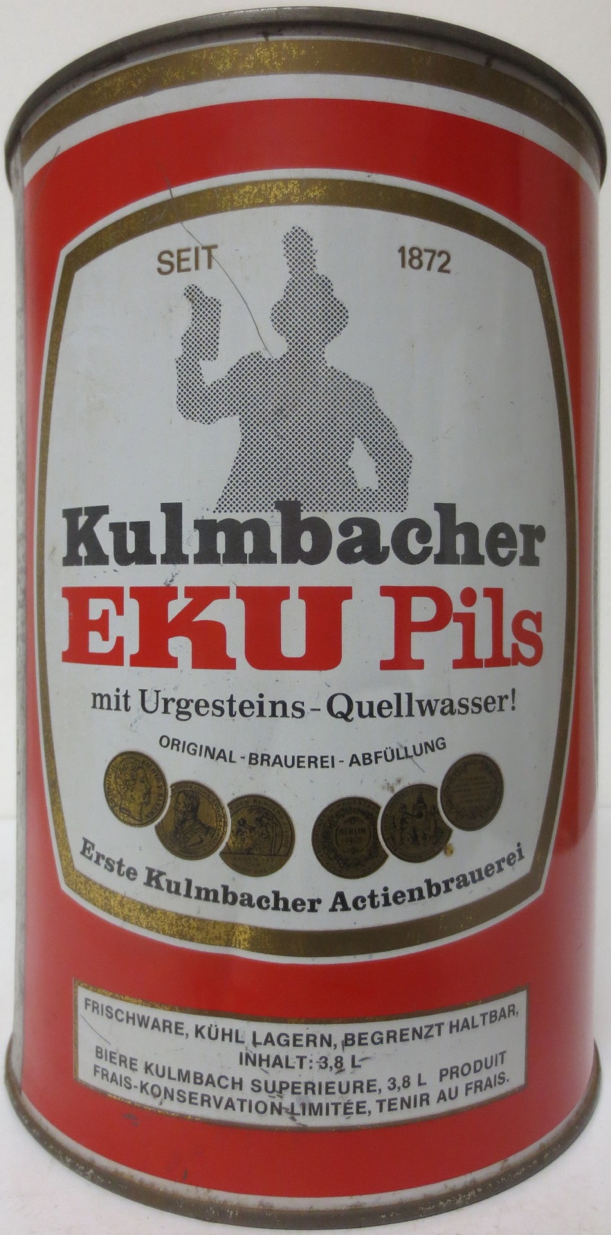 Kulmbacher EKU Pils (3,8L) (SS) Nr.1
