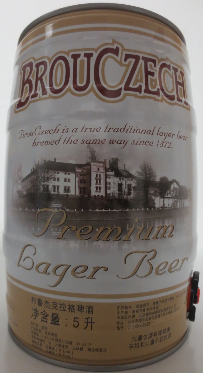 BROUCZECH Premium Lager Beer č.1