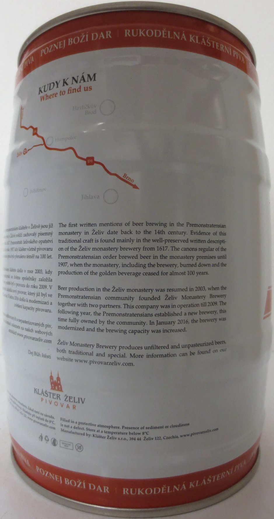ANNO 1617 KLÁŠTER ŽELIV PIVOVAR č.1