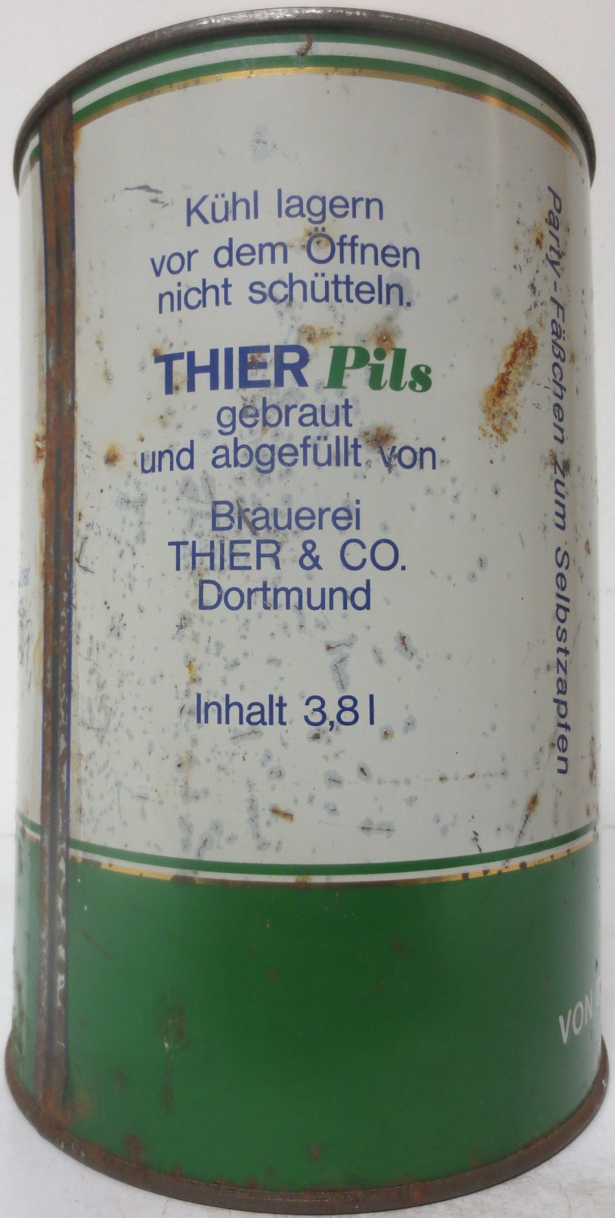 DORTMUNDER  THIER Pils (3,8L) (SS) Nr.1 