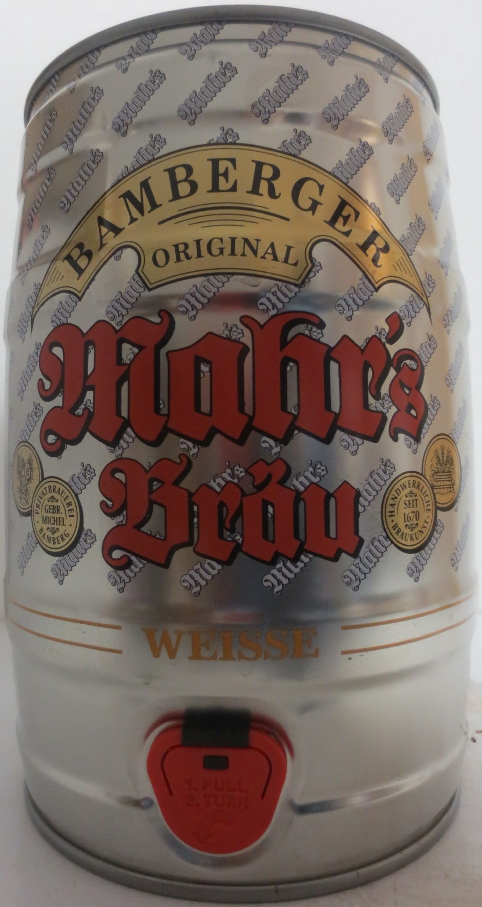Mahr´s Bräu HELL set 4 gallons