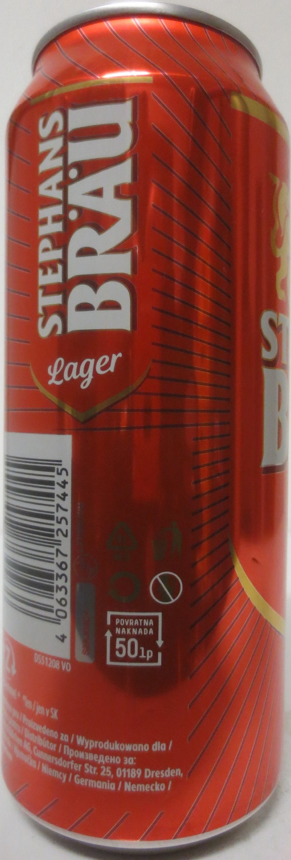 STEPHANS BRÄU Lager (50cl) (B/O) Nr.1
