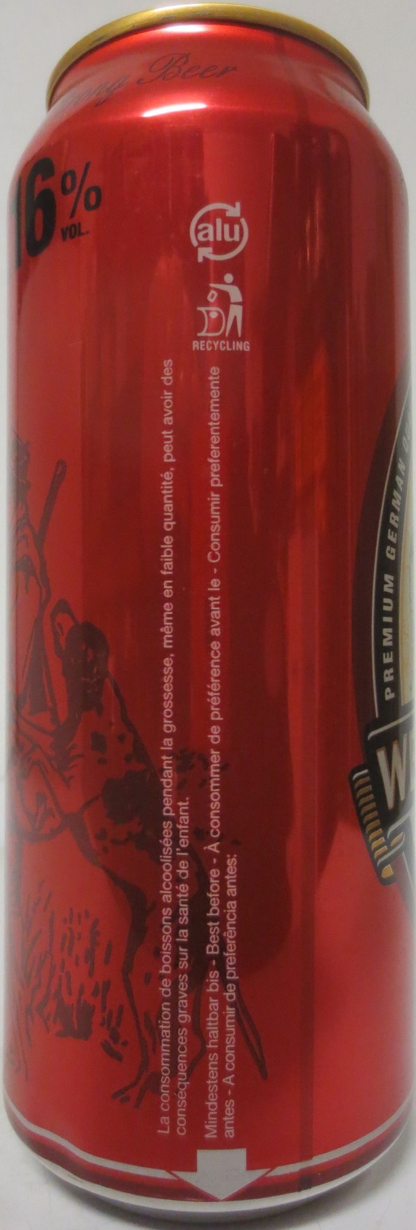 WEIDMANN MEGA STRONG BEER (50cl) 