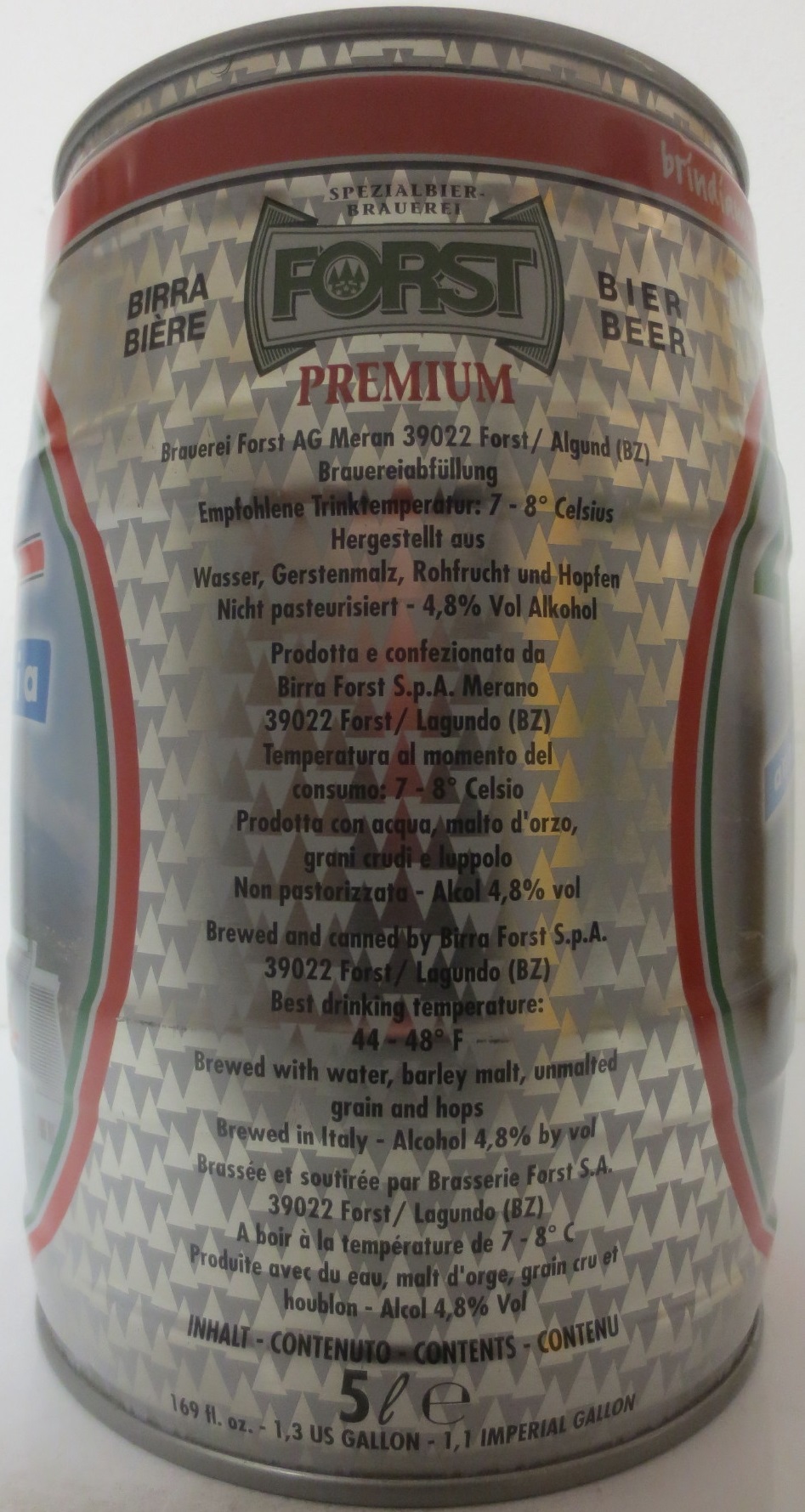 FORST 40 WÜRTH anni Würth Italia (5L) Nr.1 