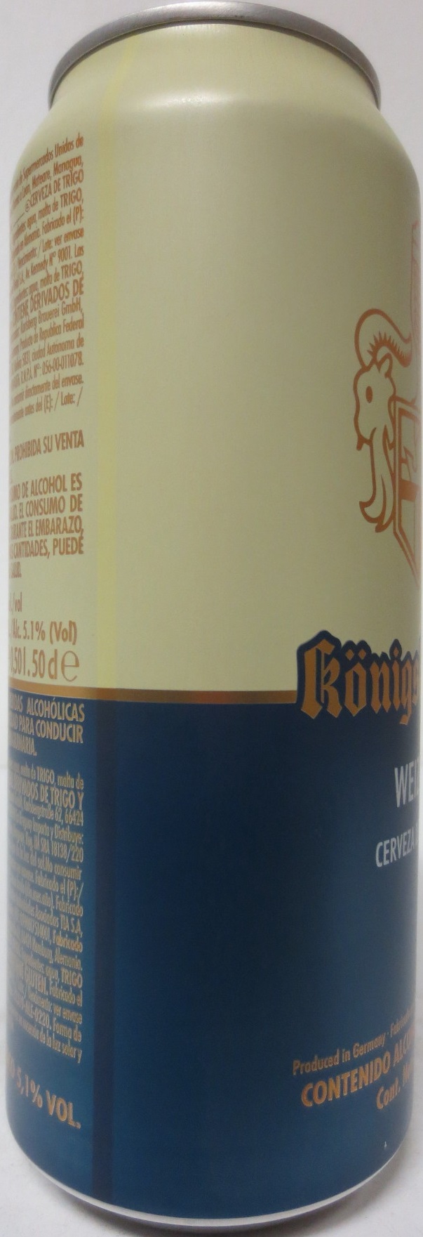 königsbacher WEIZEN CERVEZA DE TRIGO (50cl) Nr.1