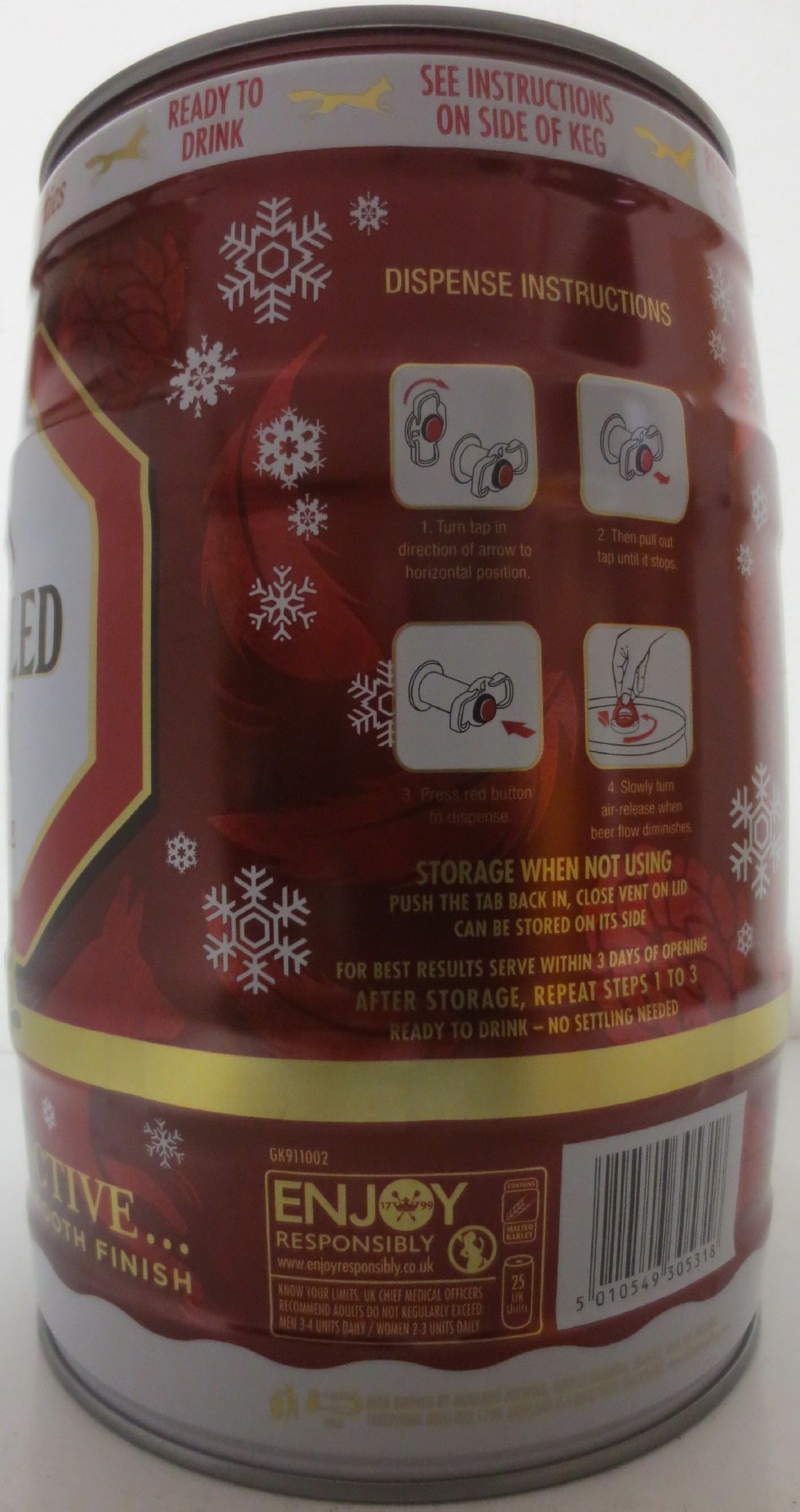 MORLAND OLD SPECKLED HEN CRAFTED FINE ALE (5L) Nr.4