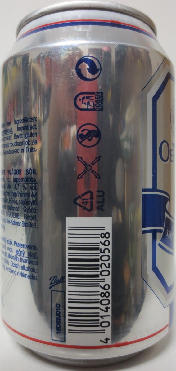 Original OETTINGER Pils (33cl) (B/O) Nr.1 