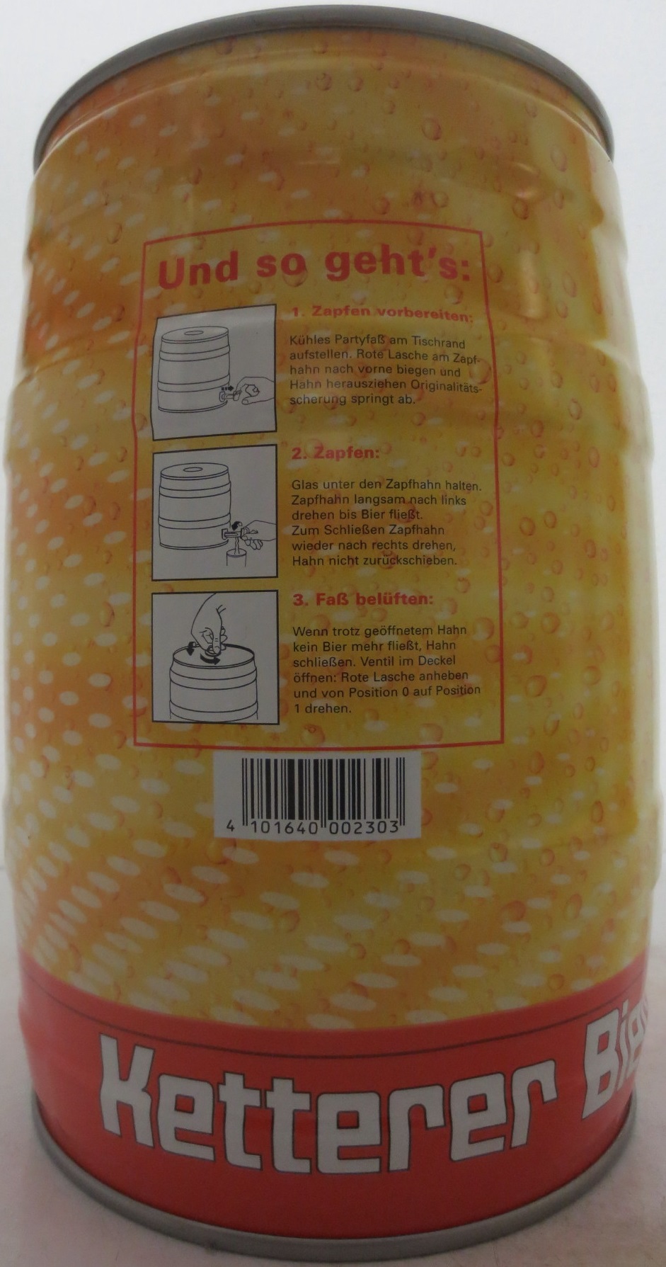 Ketterer Gold Privat Export Bier (5L)