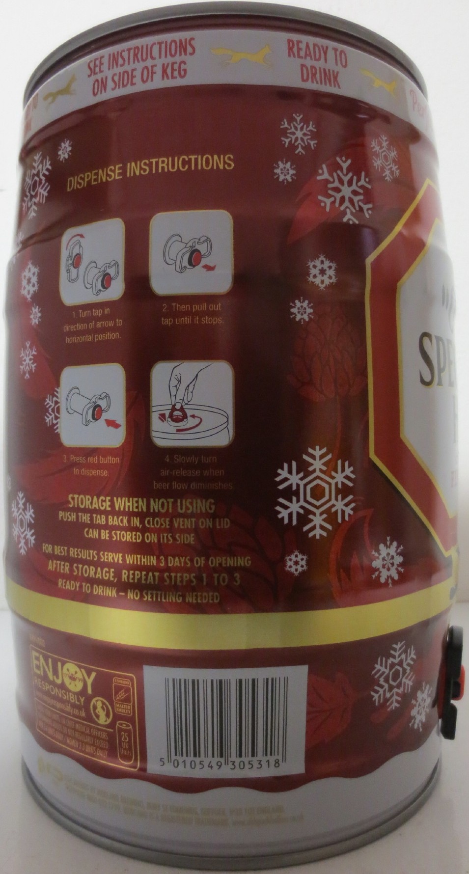 MORLAND OLD SPECKLED HEN CRAFTED FINE ALE (5L) Nr.4