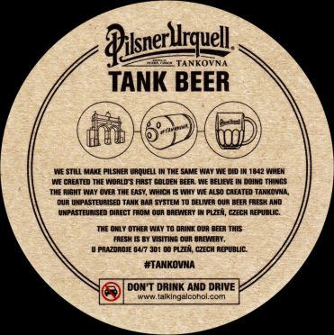 Pilsner Urquell TANKOVNA TANK BEER (PTEX-K-ab) (série 5ks)