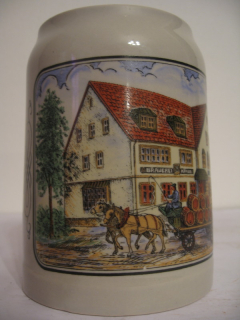 Brauerei Kraus (0,5L) keramický korbel