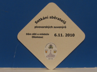 Original Beer Litovel klasicky vařené pivo burza sběratelů 6.11.2010