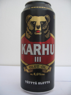 KARHU III OLUT OL TAYTTA (AL) (B/O)