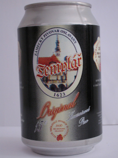 Oslavany TEMPLÁŘ Original 15% Kvasnicové Pivo (33cl) (B/O)