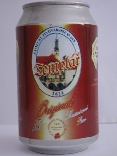 Oslavany TEMPLÁŘ Original 15% Kvasnicové Pivo (33cl) (B/O)