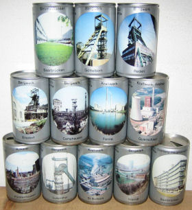 BECKER PILSNER mines (12 cans set) from Germany (33cl) (B/O)