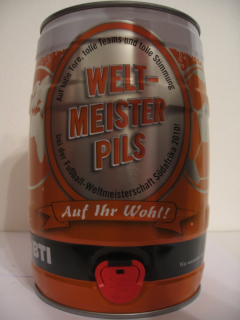 WELT-MEISTER PILS Auf Ihr Wohl